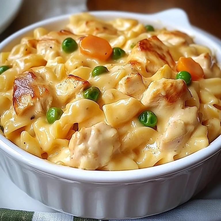 Classic Chicken Pot Pie Pasta