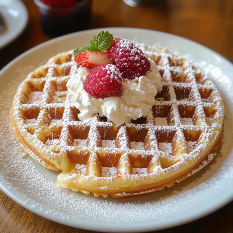 Leckerster Waffelteig