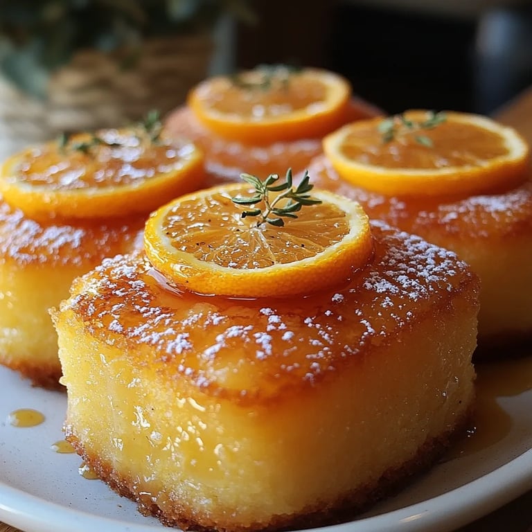 Delightful Orange Ginger Honey Cakes: An Incredible 5-Ingredient Recipe