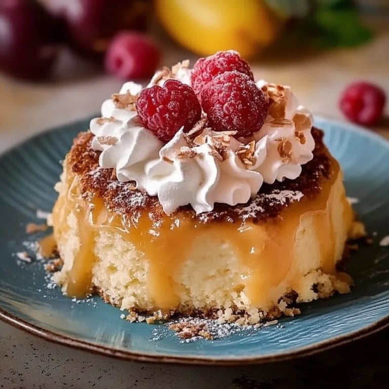 Ein Kuchen wie aus dem Urlaub mit Pudding