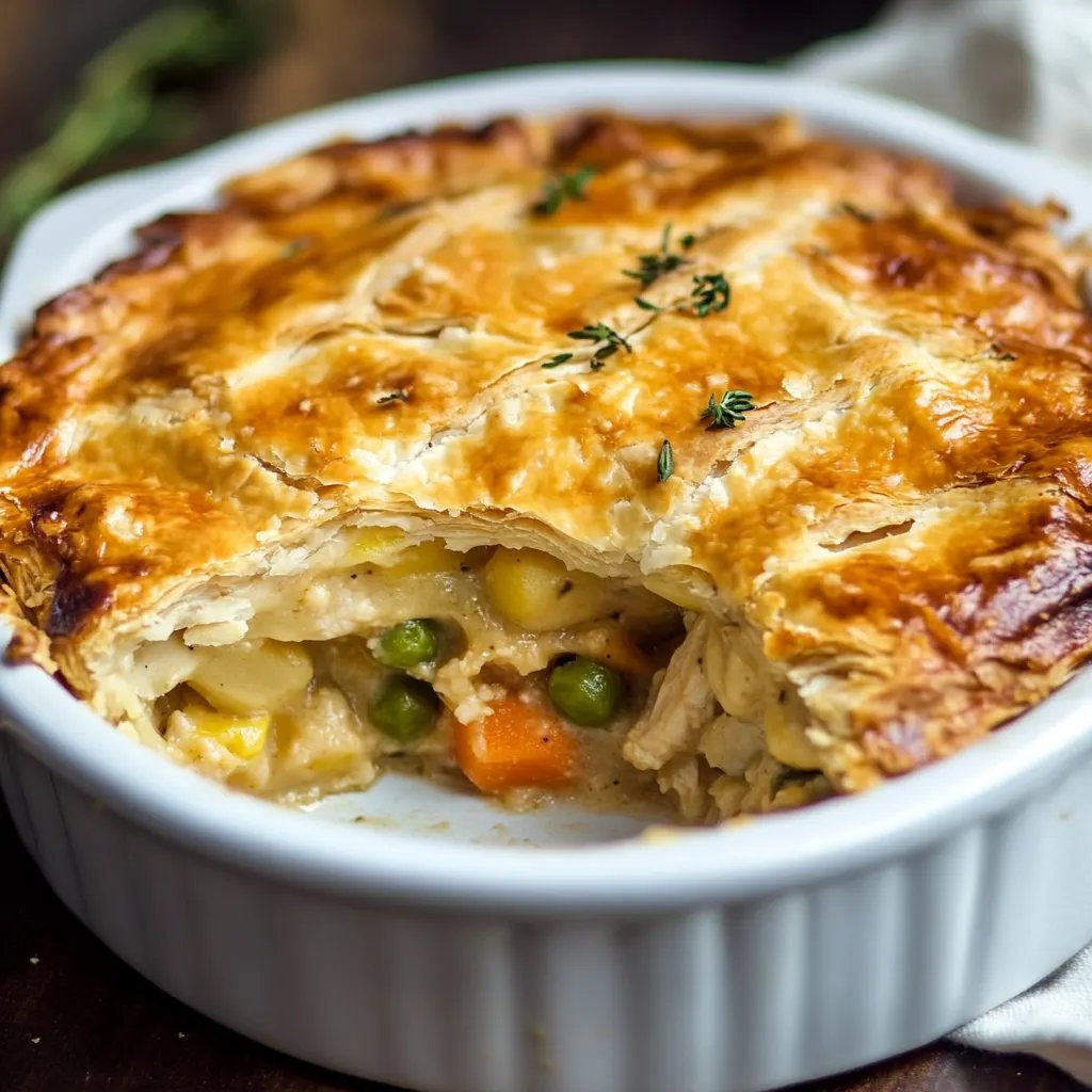 Chicken Pot Pie Recipe (VIDEO)