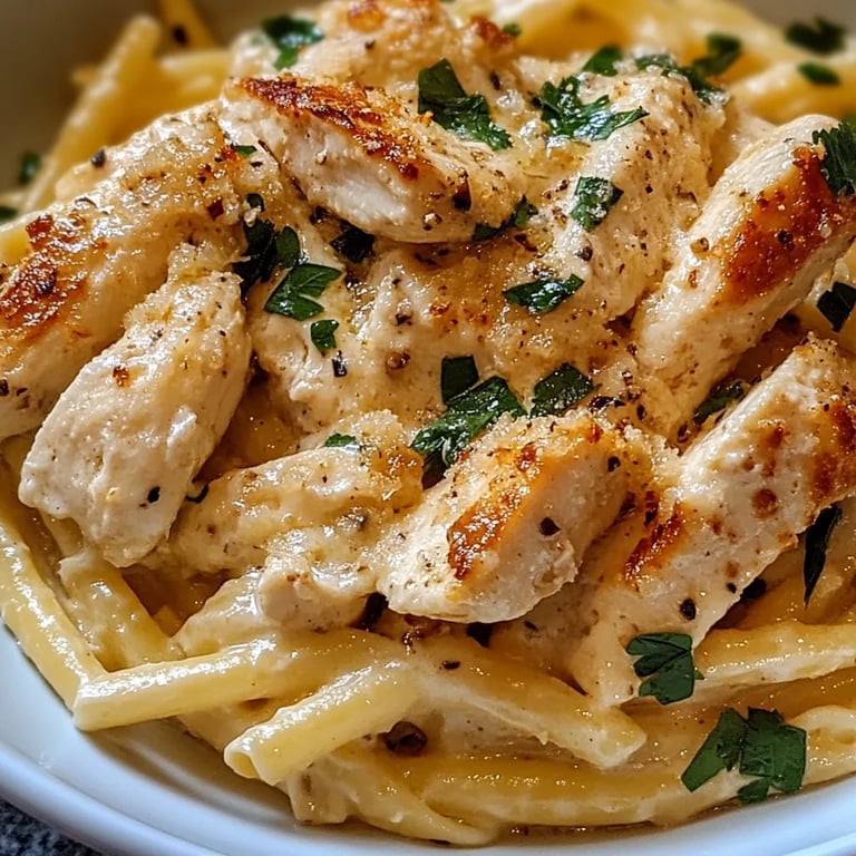 Creamy Boursin Chicken Pasta