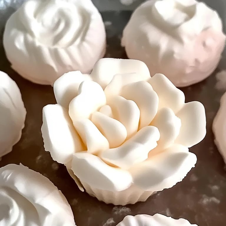 Marshmallows Blooming Roses: An Amazing Ultimate Silicone Mold Recipe