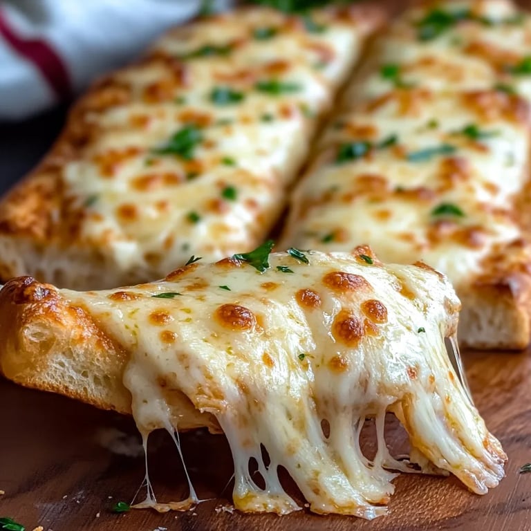 Cheesy Garlic Bread Recipe - Bake with Zoha