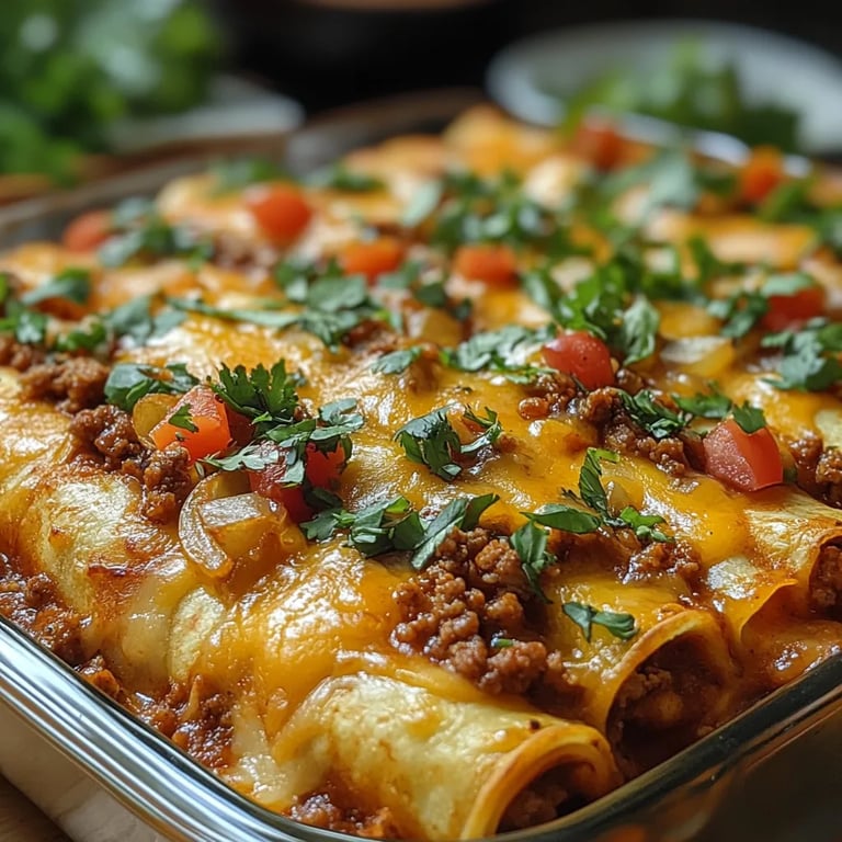 Easy Cheesy Ground Beef Enchiladas: An Incredible 5-Step Recipe