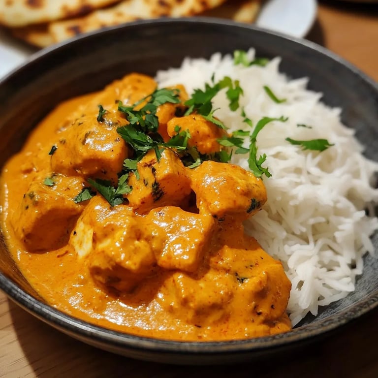 Hausgemachtes Butter Chicken
