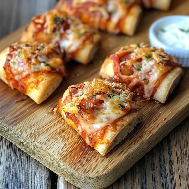 Croissants Apéritifs Façon Pizza : Une Recette Incroyable Ultime