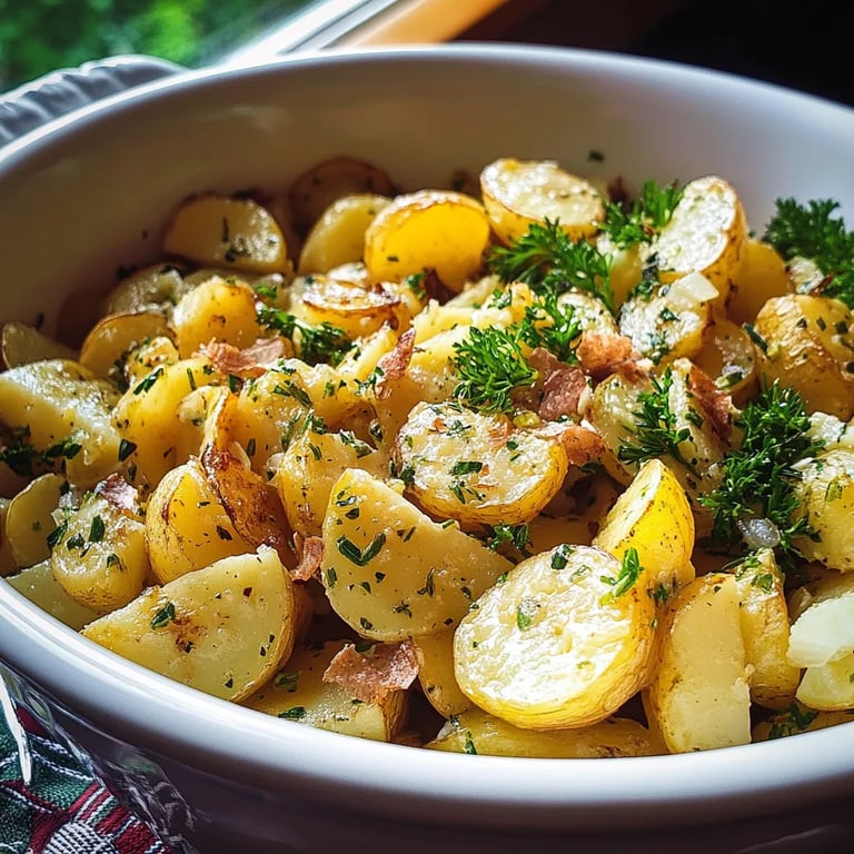 Kartoffelsalat mit Brühe – Omas unglaublicher Klassiker