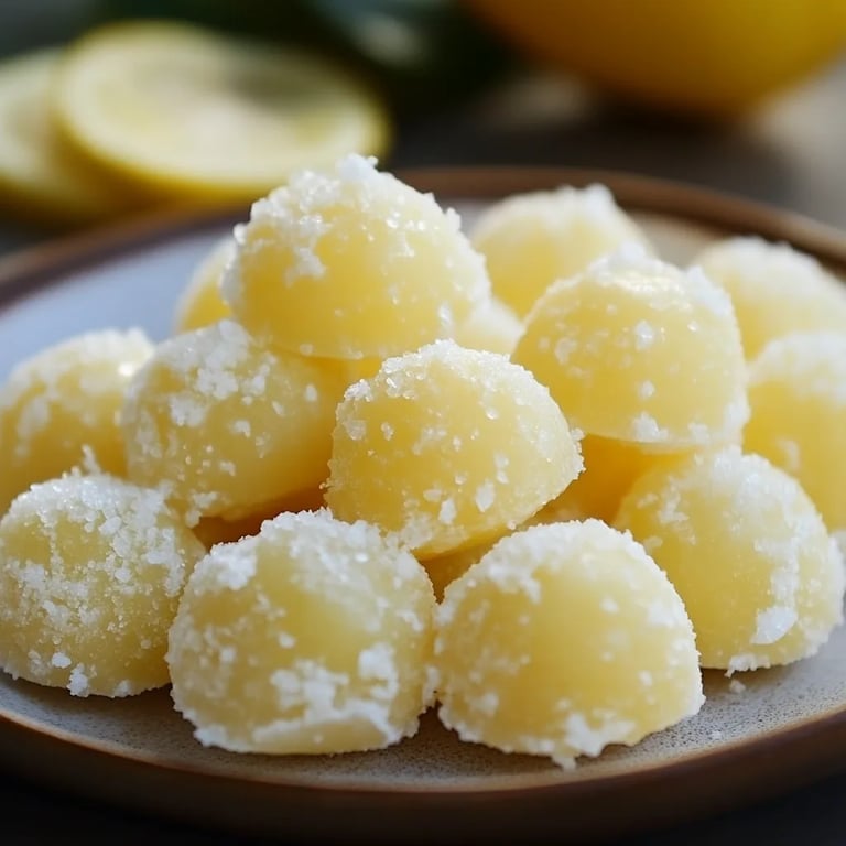 Zitronen-Pralinen