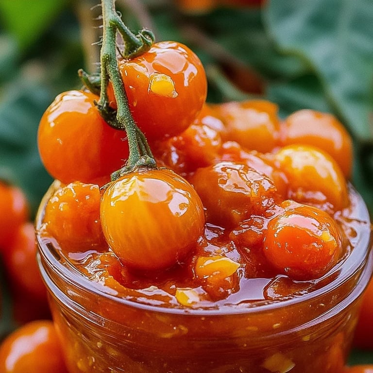 Mermelada de Tomate Cherry Dulce y Picante: Una Increíble Receta Secreta