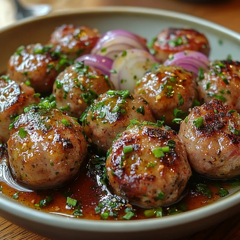 Albóndigas Bañadas en Lima con Cebolla: Una Increíble Receta Secreta
