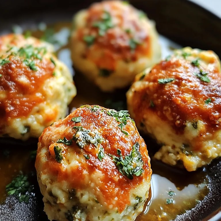 Käse-Lauch-Bällchen: Unglaublich leckeres Rezept für 7-10 Bällchen