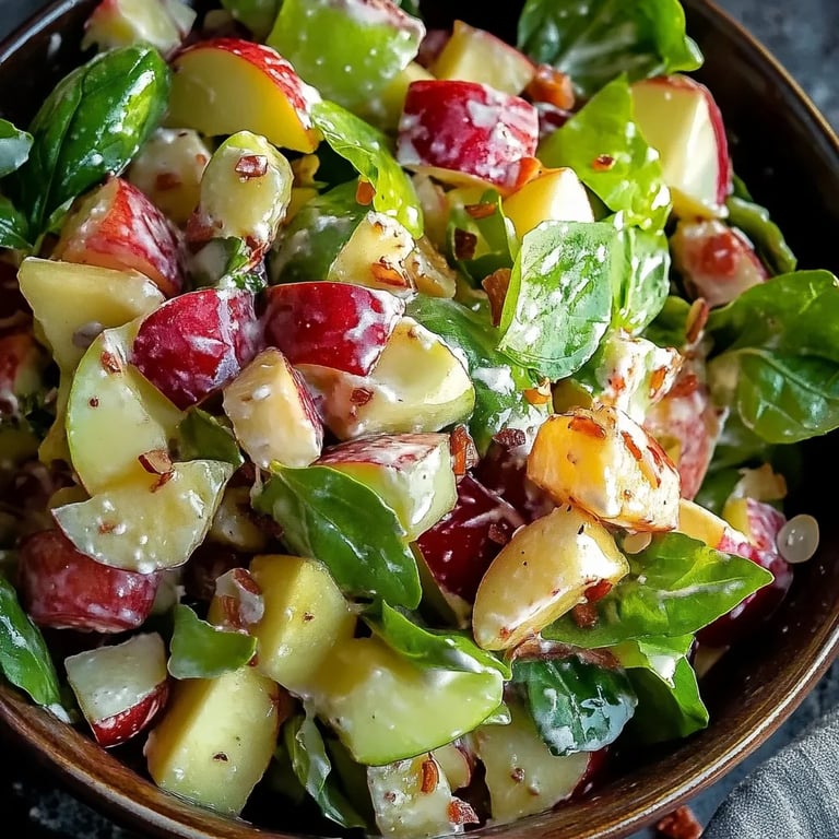 Fresh and Easy Apple Salad