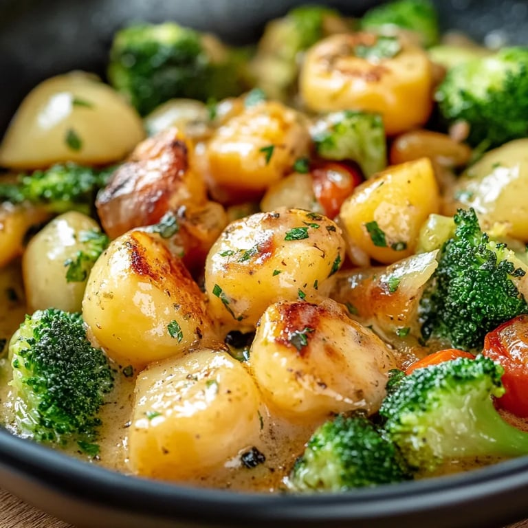 Cremige Brokkoli-Kartoffeln