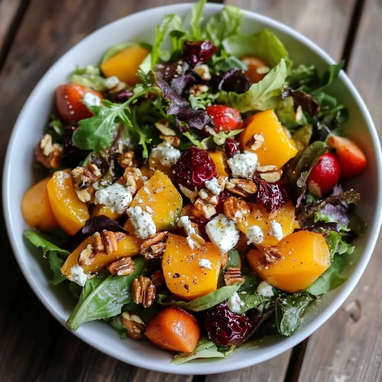 35-Min Fall Salad with Maple Dressing