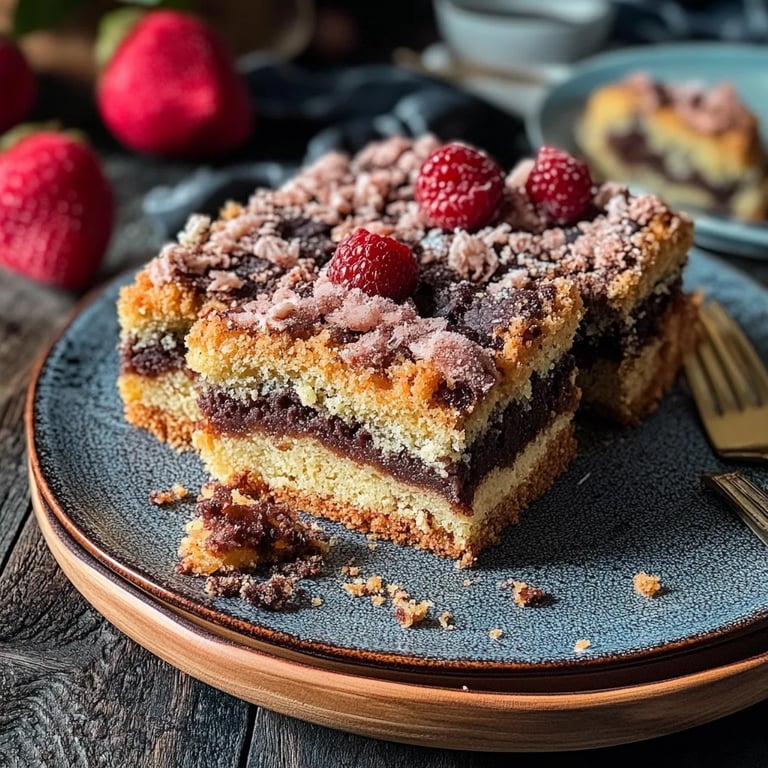 Mohn-Streuselkuchen