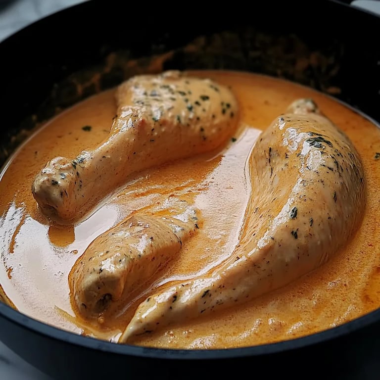 Kyckling i en sås med dragon: Ett fantastiskt ultimat recept