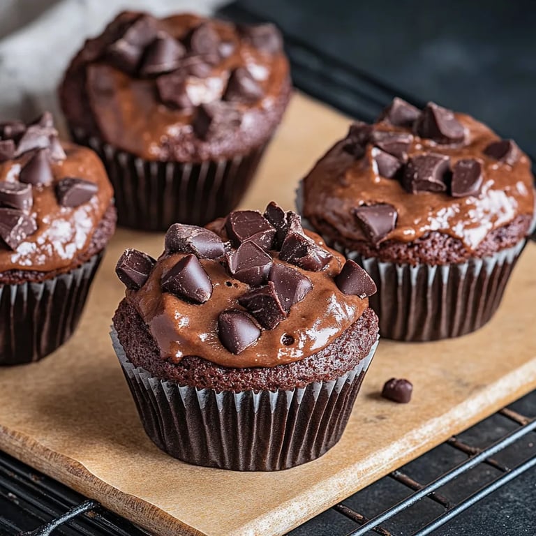 Super saftige Schoko-Muffins