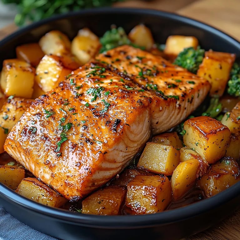 <p>Salmão com Legumes na Air Fryer: Uma Receita Incrível e Definitiva com 7 Passos</p>