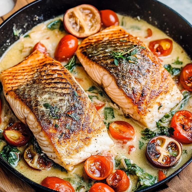 Cremiger toskanischer Lachs: Ein Unglaubliches Ultimatives Rezept