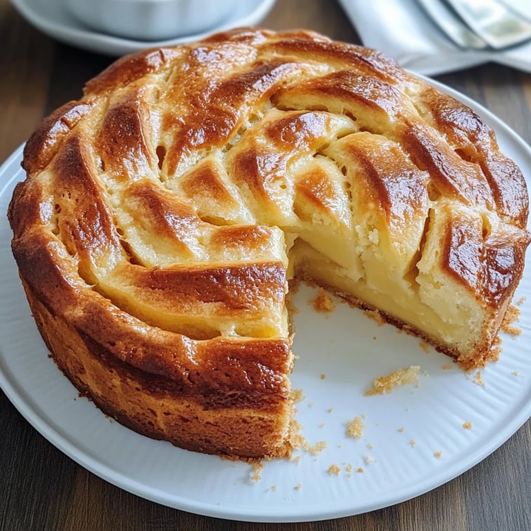 Gâteau au yaourt aux pommes extra moelleux, facile