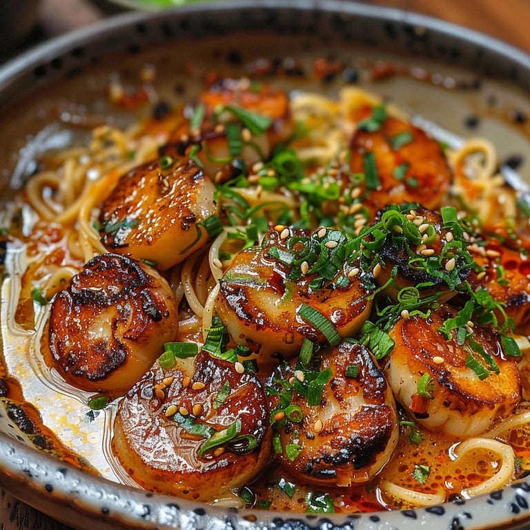 Köstliche cremige Knoblauch