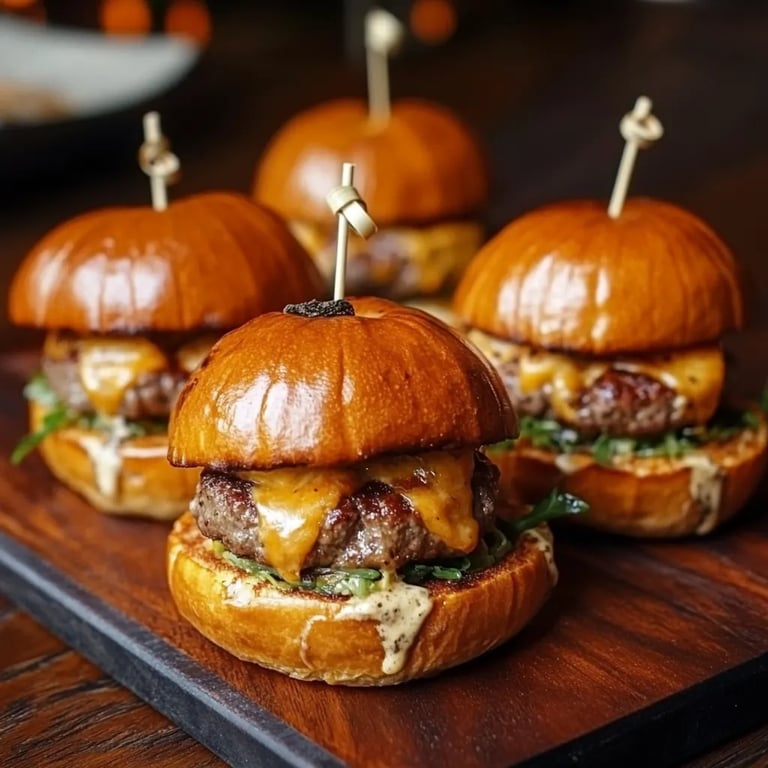 Pumpkin-Shaped Sliders: An Amazing Ultimate Recipe You Must Try