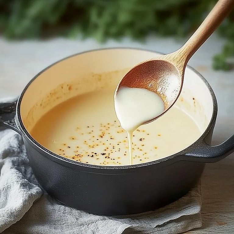 Bechamelsås: En fantastisk och ultimat sås på 5 steg