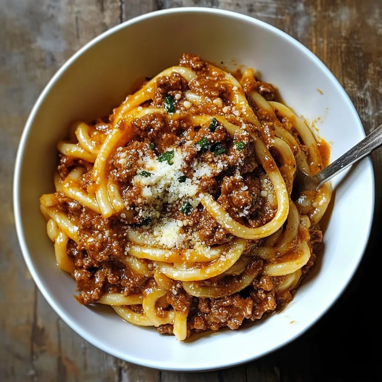 Pumpkin Beef Bolognese