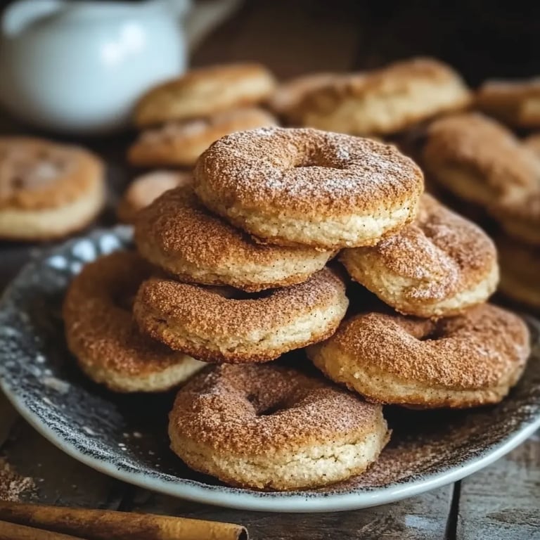 Zarte Zimt Kekse mit nur 3 Zutaten: Ein Unglaublich Einfaches Rezept