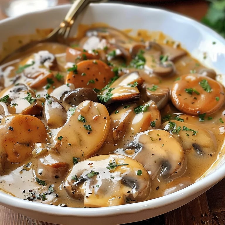 Blanquette Poulet Champignons Douceur