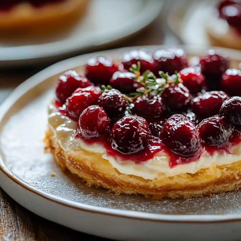 Cranberry-Brie-Häppchen