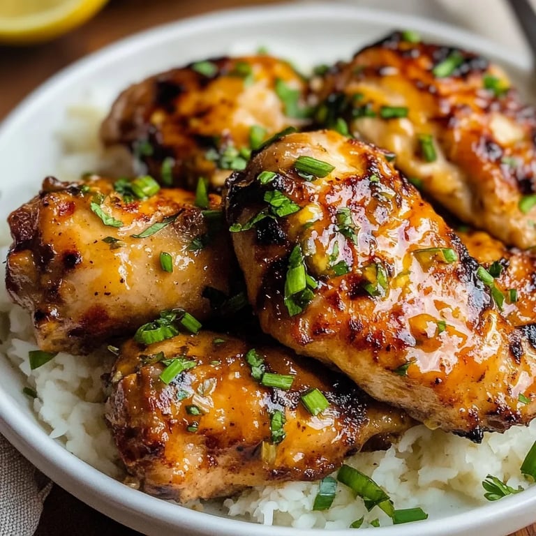 Skillet Bang Bang Chicken Thighs