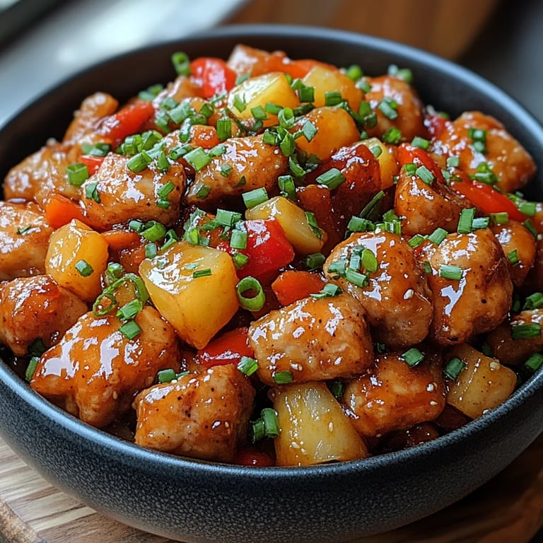 Pollo Agridulce en Freidora de Aire: Una Increíble Receta Última