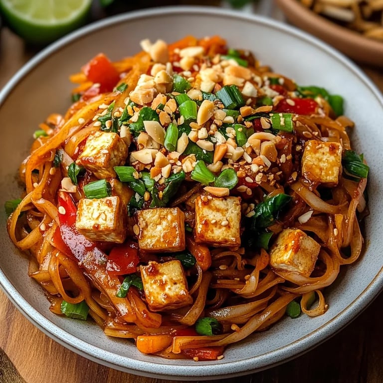 Vegan Pad Thai Tofu: An Amazing Ultimate Recipe with 7 Steps