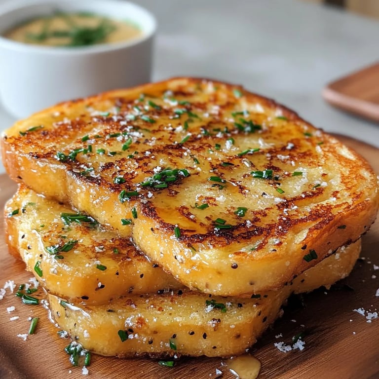 Breakfast Parmesan & Chive French Toast: An Amazing Ultimate Recipe