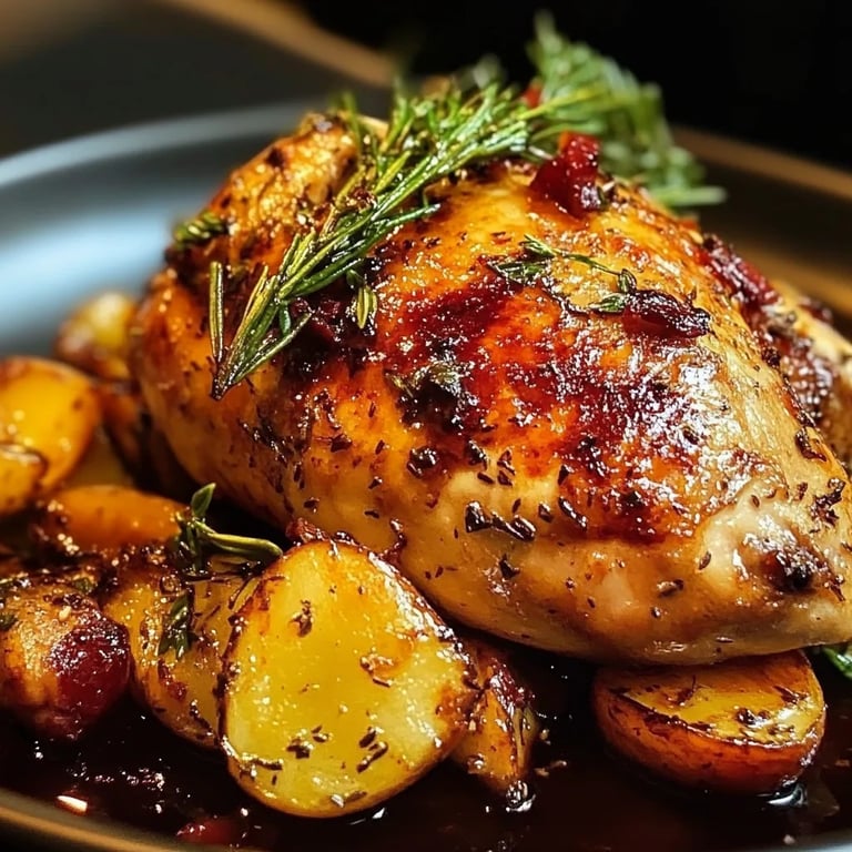 Hähnchenbrust weihnachtlich