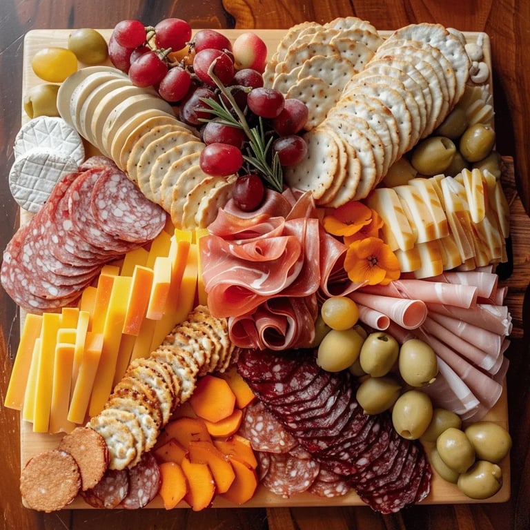 Thanksgiving Turkey Charcuterie Board