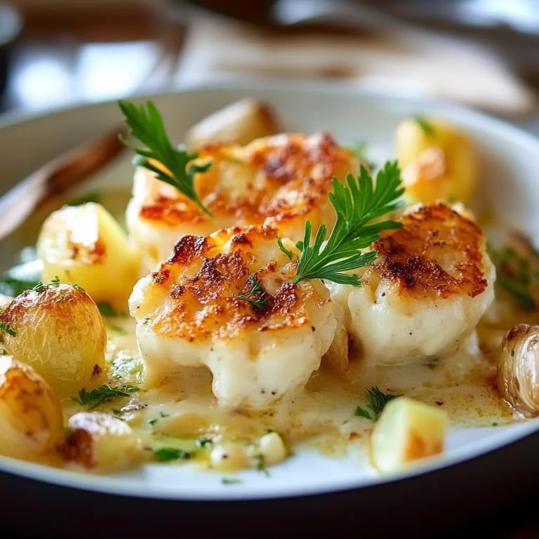 Blumenkohlauflauf mit Kartoffeln