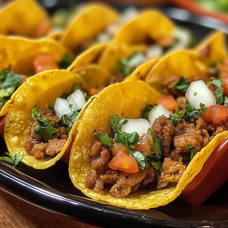 Bocadillos de Taco: Una Increíble Receta Última
