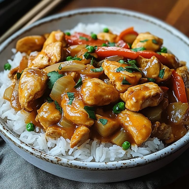 Chinesisches Hähnchen-Curry: Ein Unglaubliches Ultimatives Rezept für 4 Personen