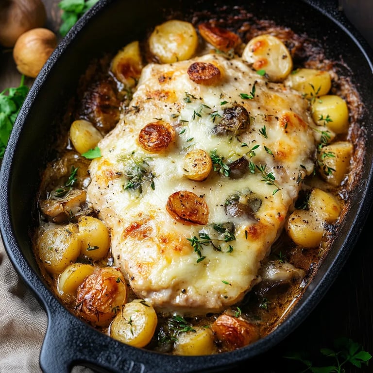 Rosenkohl-Hackfleisch-Auflauf