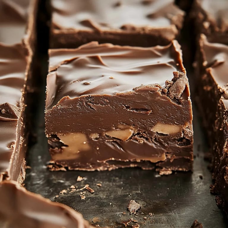 Hausgemachtes Schokoladenfudge
