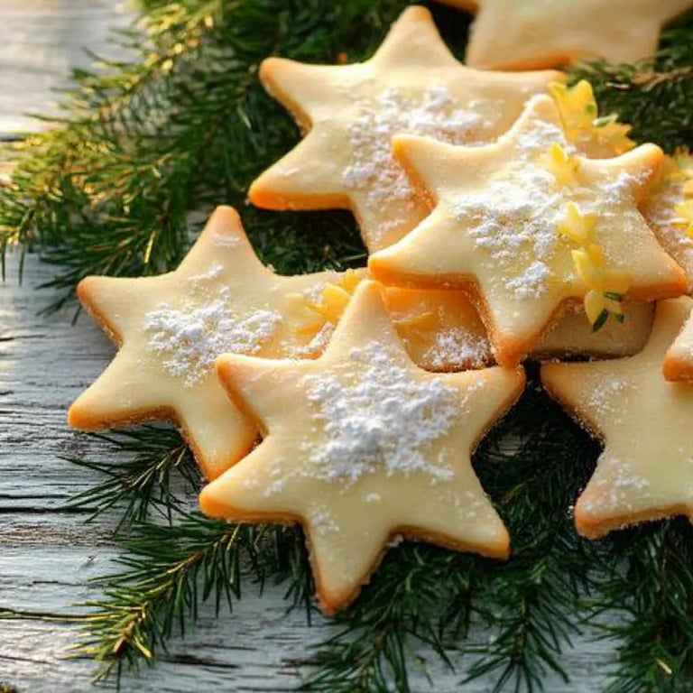 Kokos Orangen Sterne