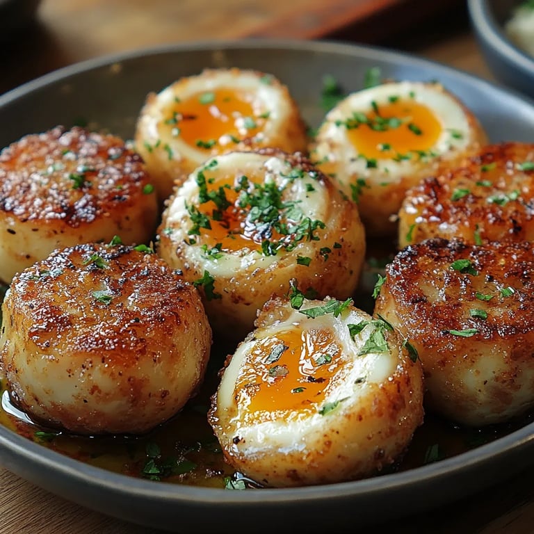 Mini-Scotch-Eier aus der Heißluftfritteuse: Ein Unglaublich Essenzielles Rezept für 4 Personen