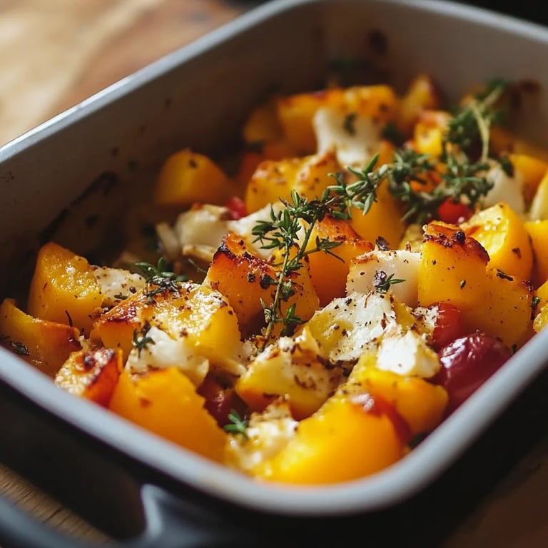 Butternut Kurbis Aus Dem Ofen