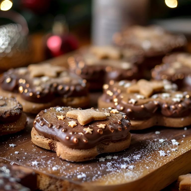 Nutella Plätzchen für Weihnachten