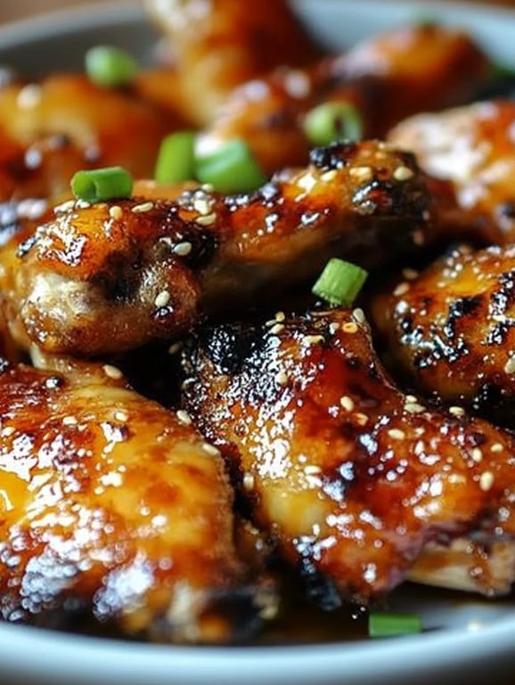 Sticky Pineapple-Teriyaki Chicken Wings