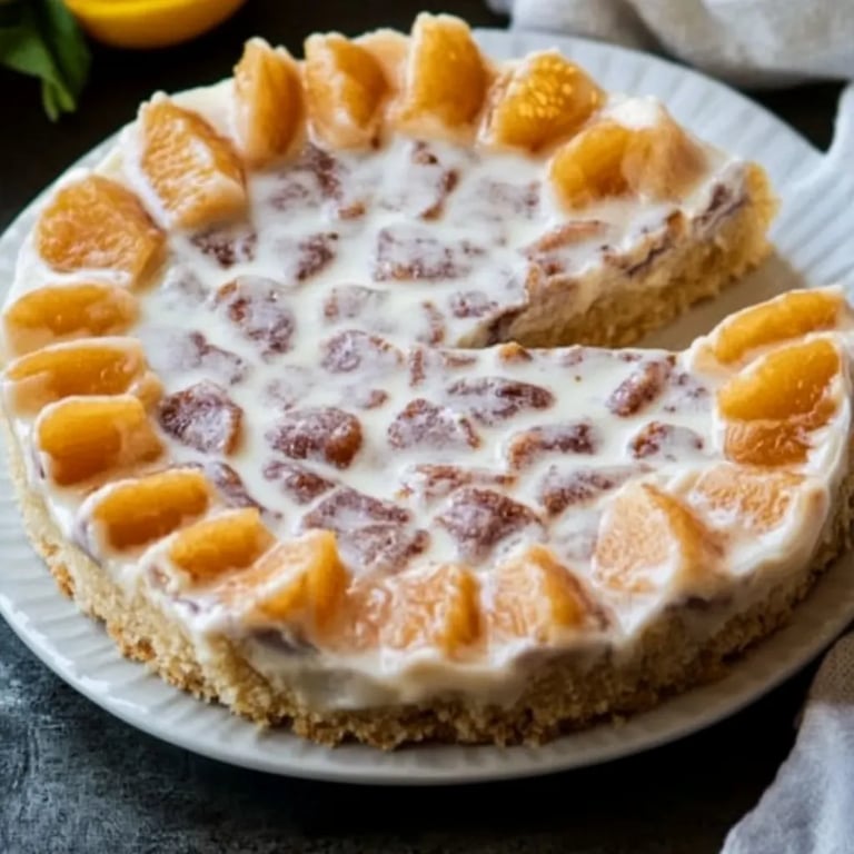 Kühlschrankkuchen mit Kinder Riegel