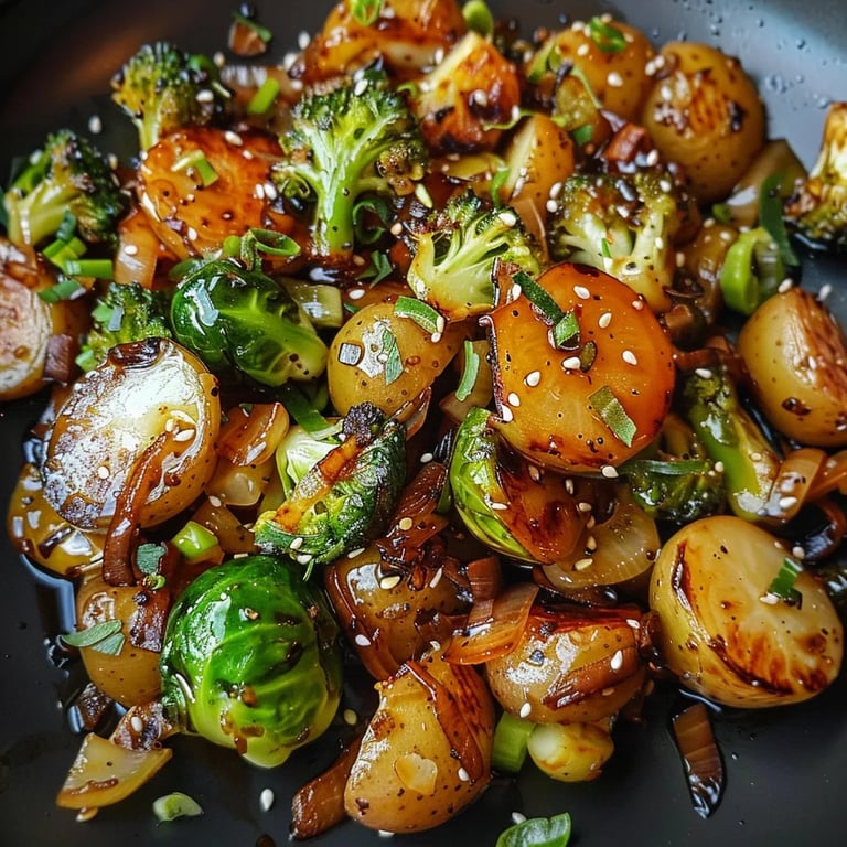 Rosenkohl Kartoffel Pfanne